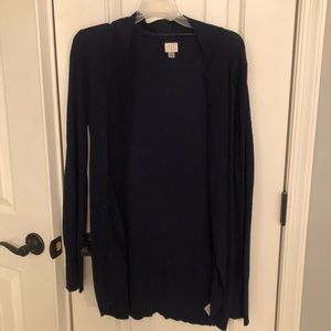 Cardigan- NWOT navy blue